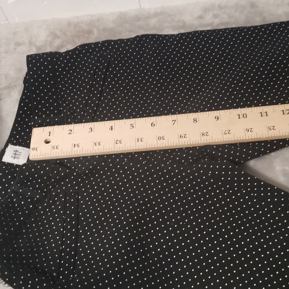 Gap Black and White Polka Dot Pants Size 0 R  #094 - Picture 4 of 10